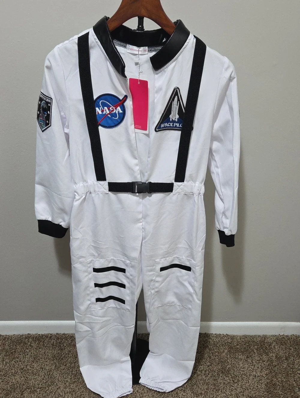 Kids Astronaut Costume for Boys Girls Space Jumpsuit